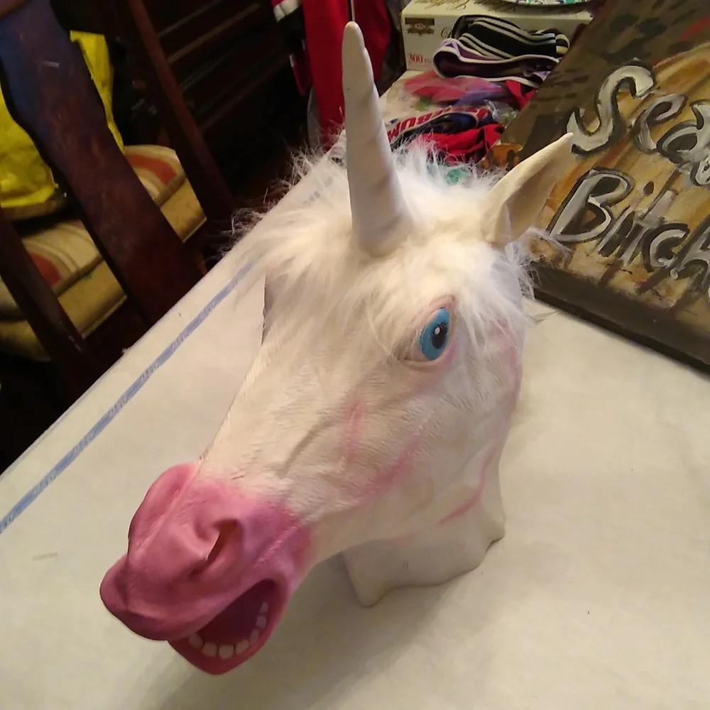 Unicorn Head Mask